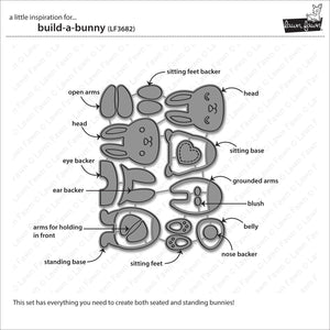 build-a-bunny accessories - Lawn Fawn