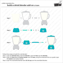 Cargar imagen en el visor de la galería, build-a-drink blender add-on - Lawn Fawn
