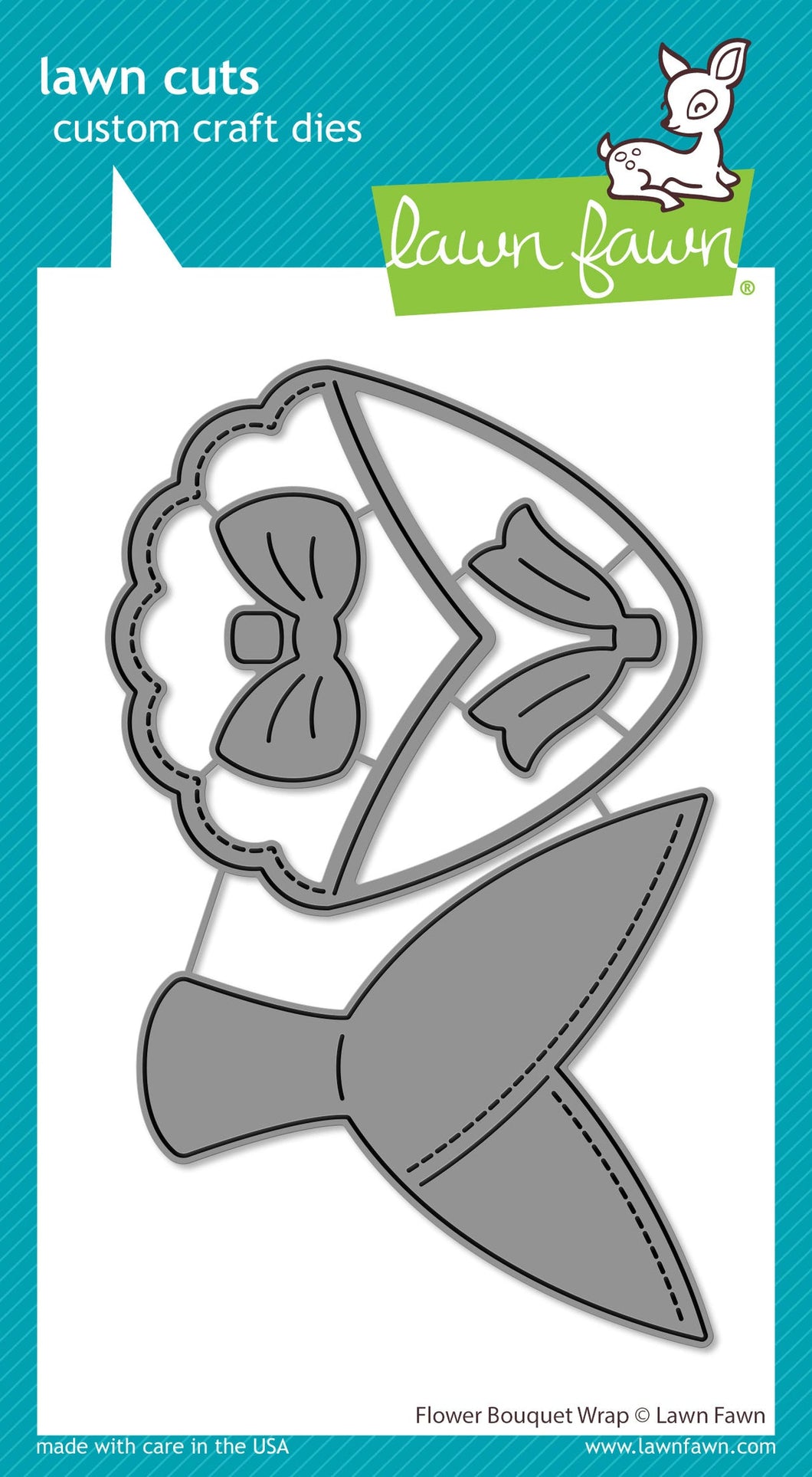 Flower bouquet wrap -  Lawn fawn