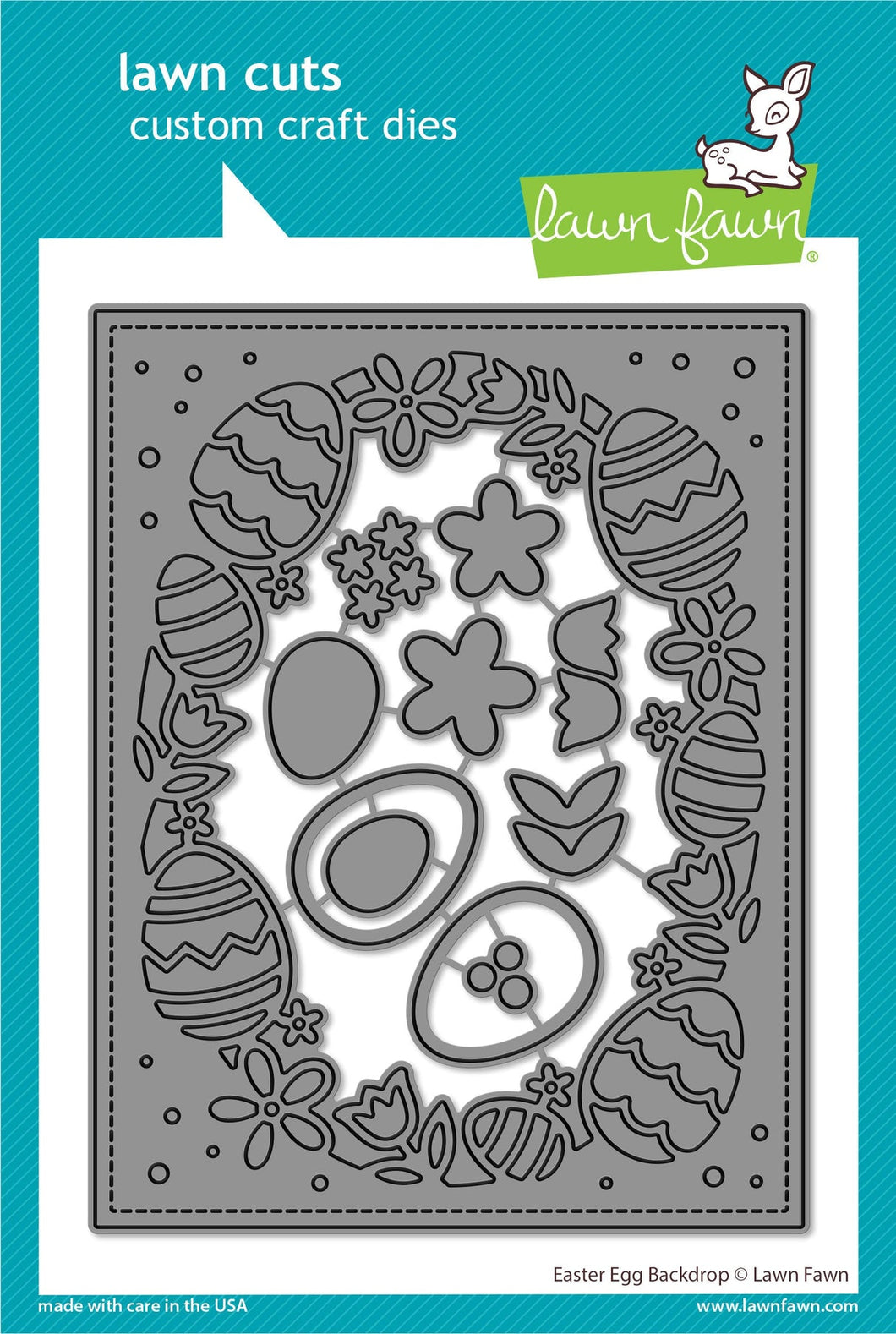 easter egg backdrop - Lawn Fawn