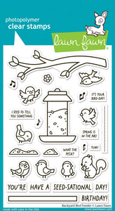 Backyard bird feeder - Lawn Fawn