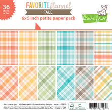 Cargar imagen en el visor de la galería, Favorite flannel fall petite paper pack- lawn fawn
