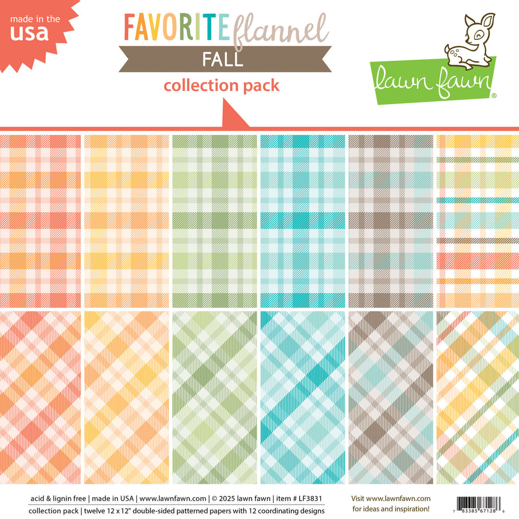 Favorite flannel fall collection pack - lawn fawn