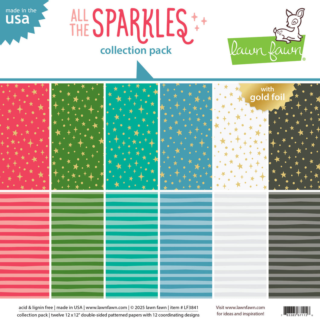 All the sparkles collection pack- Lawn fawn