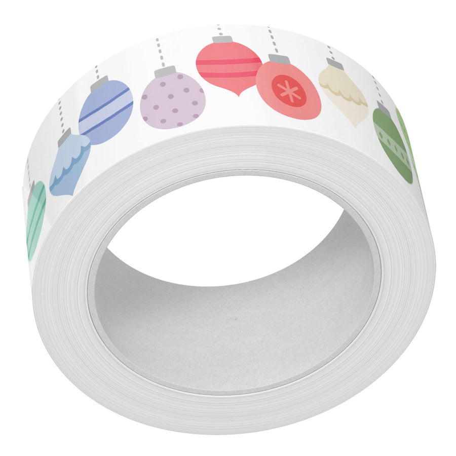 Christmas ornaments washi tape- Lawn fawn