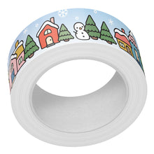Cargar imagen en el visor de la galería, Winter village washi tape- Lawn fawn
