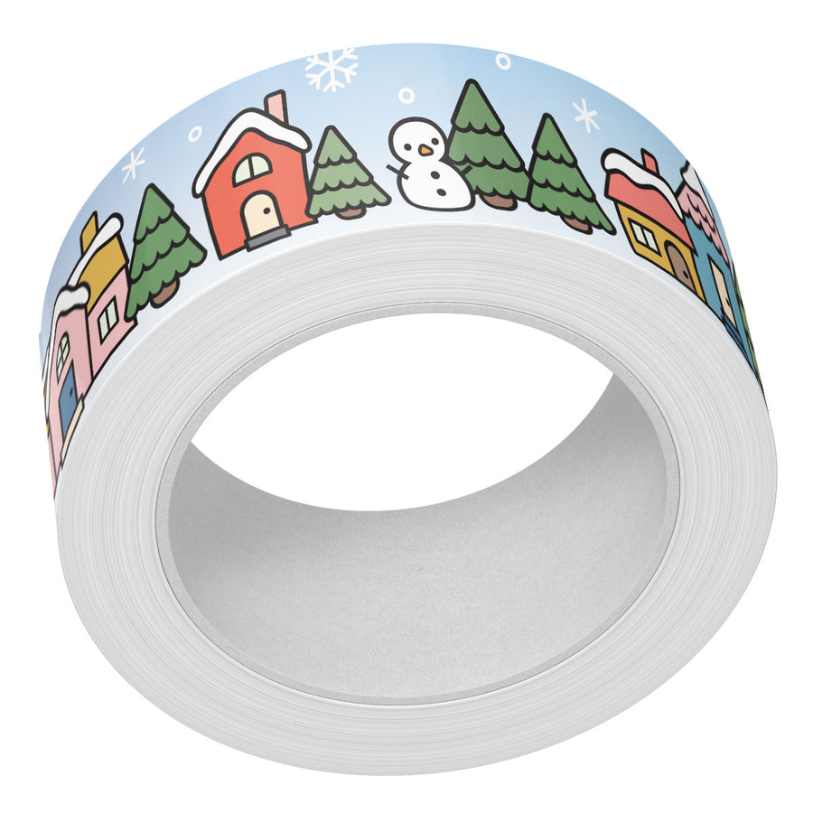 Winter village washi tape- Lawn fawn