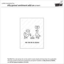 Cargar imagen en el visor de la galería, Silly goose! sentiment add-on- lawn fawn
