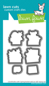 Spring basket add-on: fall- lawn fawn