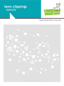 Autumn breeze stencil- lawn fawn