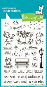 Caroling mice - Lawn fawn