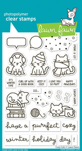 Cozy cats - Lawn fawn