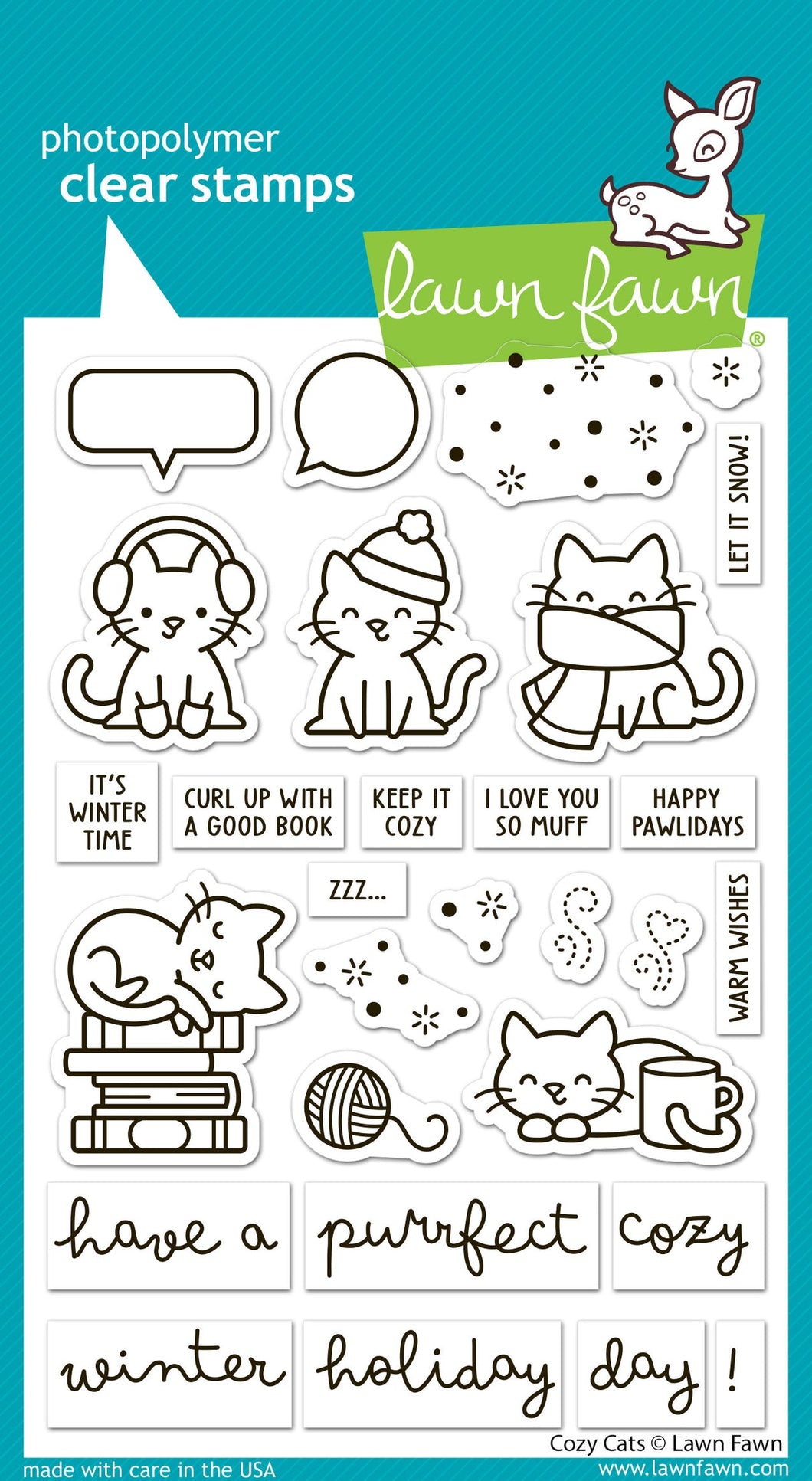 Cozy cats - Lawn fawn