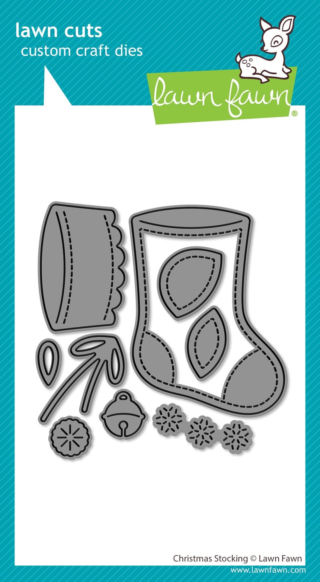 Christmas stocking- Lawn fawn