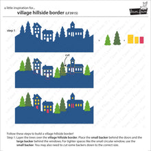 Cargar imagen en el visor de la galería, Village hillside border- Lawn fawn
