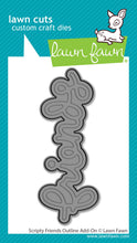Cargar imagen en el visor de la galería, scripty friends outline add-on  - lawn fawn

