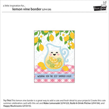Cargar imagen en el visor de la galería, lemon vine border  - Lawn fawn

