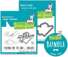 Cargar imagen en el visor de la galería, have a mice flight (stamp+die bundle)- Lawn fawn
