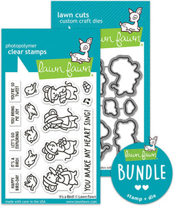 it's a bird! (stamp+die bundle) - Lawn Fawn