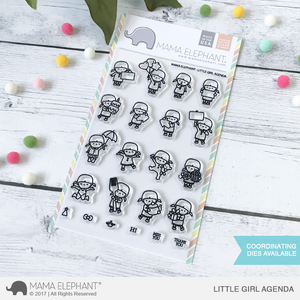 Little Girl Agenda - Mama Elephant