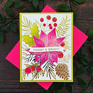 Full Bloom Poinsettia -Spellbinders