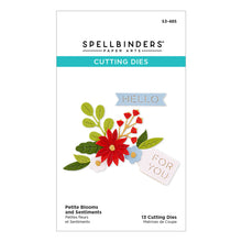Cargar imagen en el visor de la galería, Petite Blooms and Sentiments  -Spellbinders
