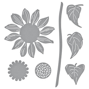 Sunflower Serenade   -Spellbinders
