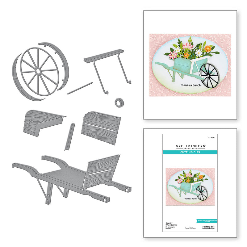 Country Wheelbarrow -Spellbinders