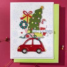 Cargar imagen en el visor de la galería, Snowfall Shimmer BetterPress Plate from the Wonderland Collection
