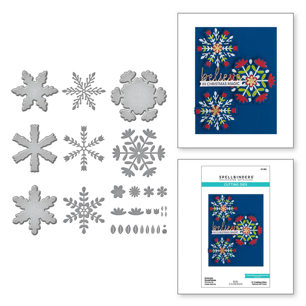 Delicate Snowflakes -Spellbinders
