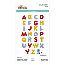 Cargar imagen en el visor de la galería, Classic Mouse Alphabet Etched Dies from the Say Cheese Classic Mouse Collection
