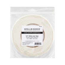 Cargar imagen en el visor de la galería, 1/4&quot; White Liner Tape -Spellbinders
