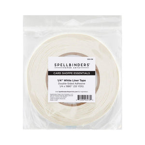 1/4" White Liner Tape -Spellbinders
