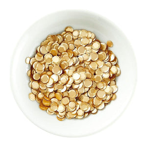 Satin Gold Sequins from the Woodland Tales Collection - SPELLBINDERS