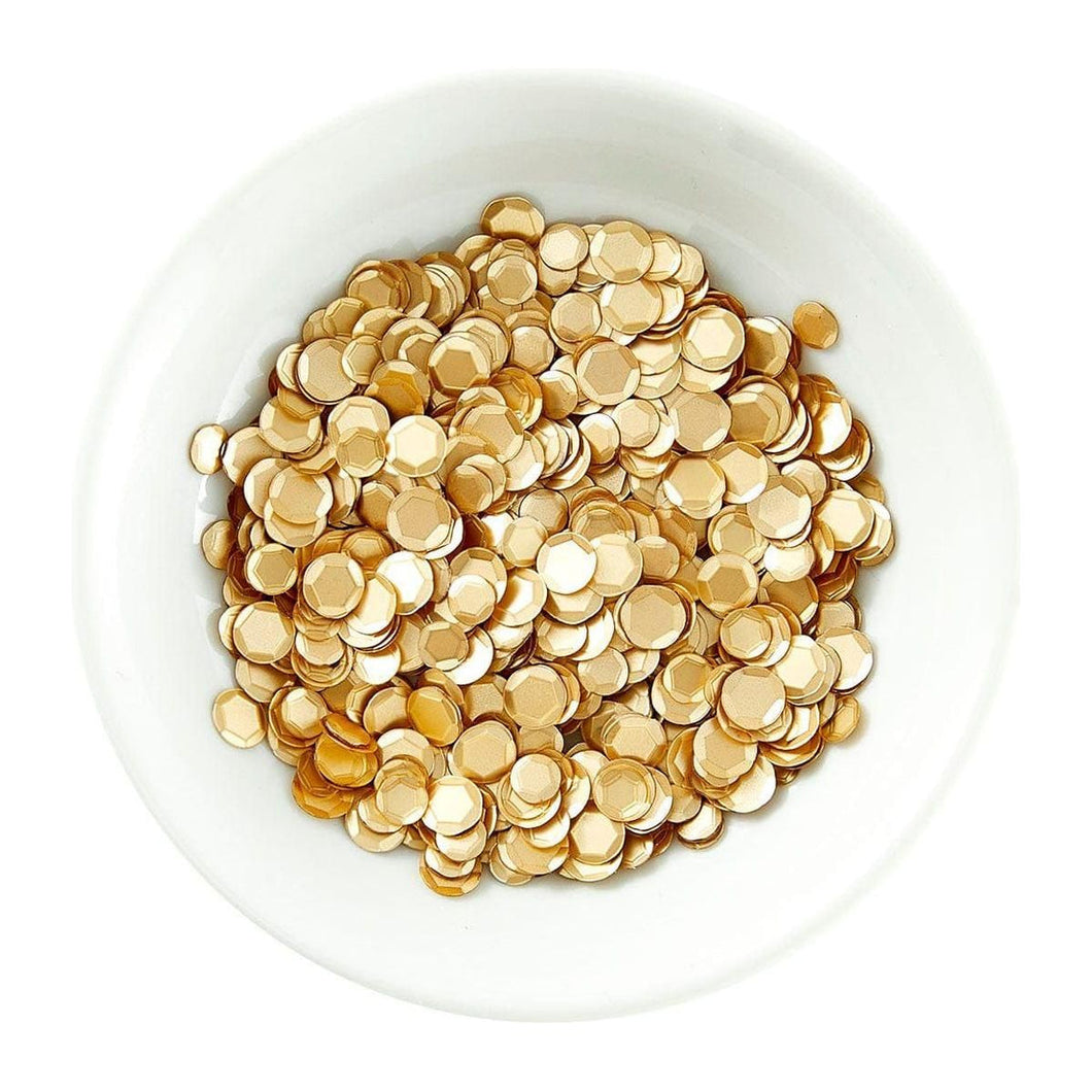 Satin Gold Sequins from the Woodland Tales Collection - SPELLBINDERS