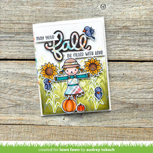 Cargar imagen en el visor de la galería, Scripty fall outline add-on - lawn fawn
