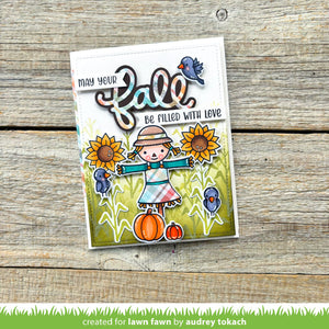 Scripty fall outline add-on - lawn fawn