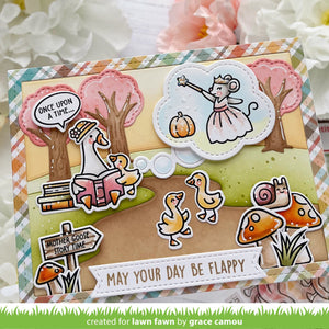 Silly goose! sentiment add-on- lawn fawn