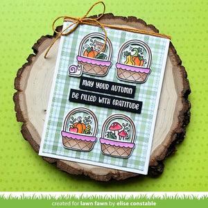 Spring basket add-on: fall- lawn fawn