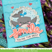Cargar imagen en el visor de la galería, scripty smile outline add-on - Lawn fawn
