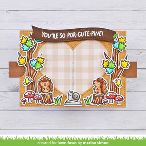 Ta-da! diorama! heart window add-on - LawnFawn