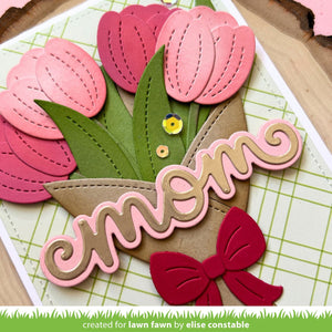 scripty mom outline add-on - Lawn Fawn
