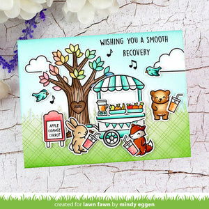 treat cart add-on: smoothies 'n juice - Lawn Fawn