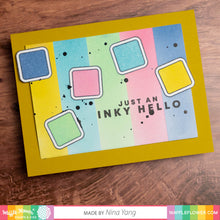 Cargar imagen en el visor de la galería, Ink Pad Swatching Stamp Set - Waffle Flower

