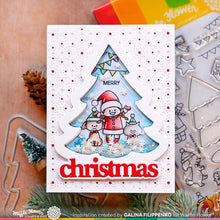 Cargar imagen en el visor de la galería, Slim Shaker Cover  Christmas Tree - Waffle Flower
