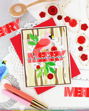 Cargar imagen en el visor de la galería, Overlapping Merry Die-n-stencil - Waffle Flower
