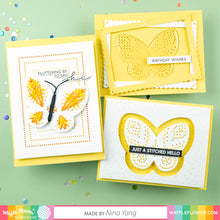 Cargar imagen en el visor de la galería, Stitching Butterfly Die - Waffle Flower
