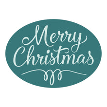 Cargar imagen en el visor de la galería, Merry Christmas Oval Wax Seal -Spellbinders
