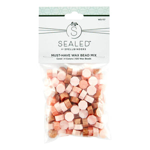 MUST-HAVE WAX BEAD MIX CORAL FROM THE SEALED BY
