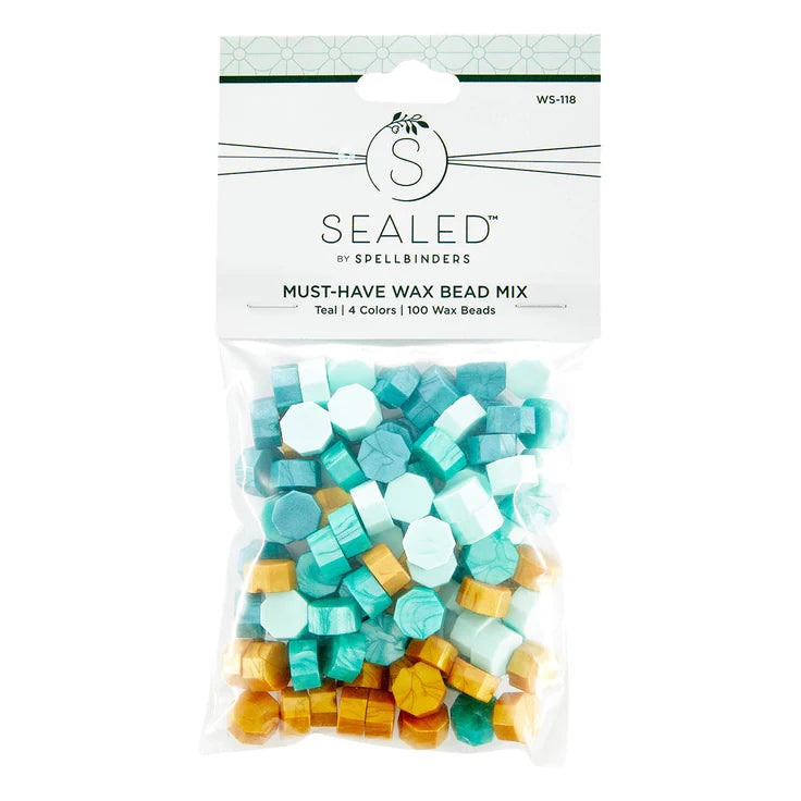 MUST-HAVE WAX BEAD MIX TEAL